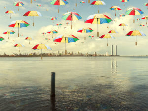 quadros recife decorativo fine art surreal chuva de frevo
