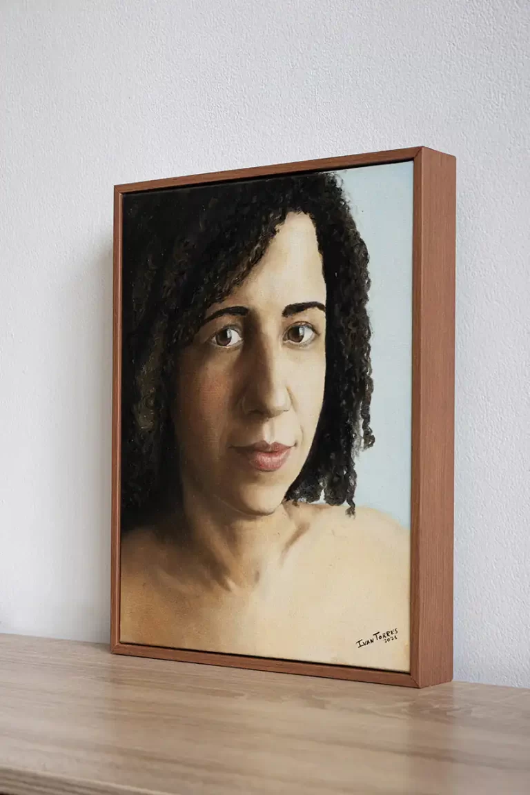 pintura retrato oleo sobre tela quadros a partir de fotos 2 1