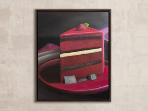 fatia de esquecimento pintura em Óleo sobre tela 50x40cm