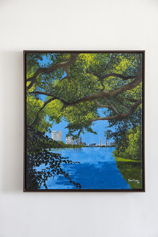 oásis rua da aurora pintura contemporânea 70x60cm