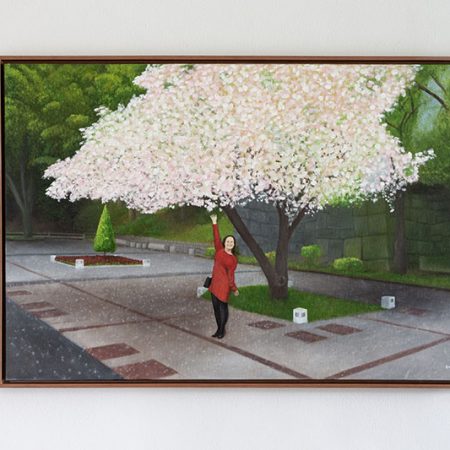 pintura de retrato em oleo sobre tela de foto no japao 01